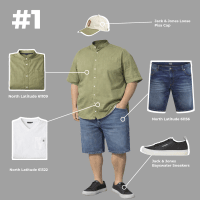 O que vestir esta primavera? 4 outfits fáceis para homem em tamanhos grandes