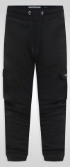 D555 Dexter 1 Cargo Jogger With Bear Embroidery Preto