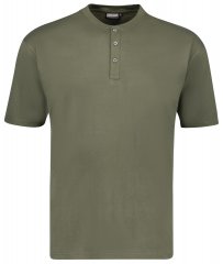 Adamo 139011 T-shirt Serafino Verde azeitona