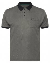 North Latitude Cool Effect Polo Preto