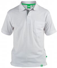 D555 Grant Polo White