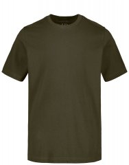 JP1880 702558 T-shirt de decote redondo Azeitona escuro