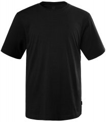 JP1880 702558 T-shirt de decote redondo Preto