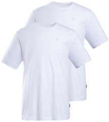 JP1880 702637 T-shirt de decote redondo pack de 2 Branco