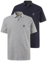 JP1880 704317 Polo pack de 2 Azul-marinho/Cinzento mesclado