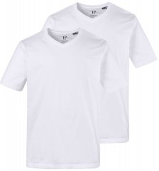 JP1880 711318 T-shirt de decote em V pack de 2 Branco