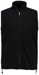 JP1880 723305 Colete polar com gola alta Preto
