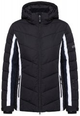 Ulla Popken 725348 Casaco de esqui acolchoado Preto