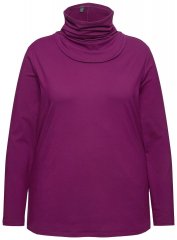 Ulla Popken 751623 Camisola de esqui de secagem rápida Rosa