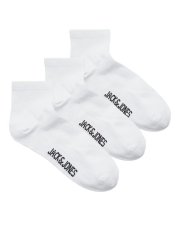 Jack & Jones Leon Meias de ténis Branco pack de 3