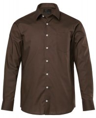 JP1880 Shirt Business Long Sleeve Brown