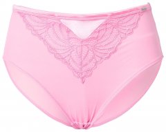 Ulla Popken 811602 Cuecas com renda Rosa