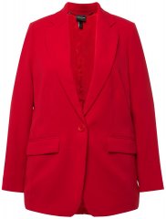 Ulla Popken 811944 Blazer clássico Vermelho