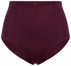Ulla Popken 813137 Cuecas modeladoras de cintura alta Bordô