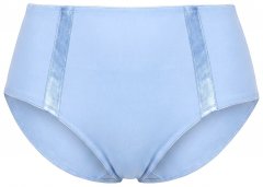 Ulla Popken 815268 Cuecas às riscas Azul claro