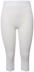 Ulla Popken 815580 Leggings de meia 3/4 com proteção das coxas 80 den Branco