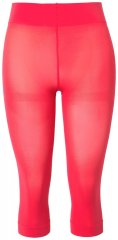 Ulla Popken 815580 Leggings de meia 3/4 com proteção das coxas 80 den Vermelho claro