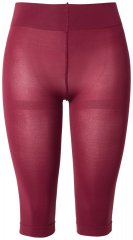 Ulla Popken 815580 Leggings de meia 3/4 com proteção das coxas 80 den Vermelho