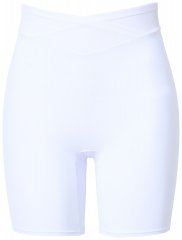 Ulla Popken 816440 Calções modeladores de cintura alta Branco