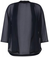 Ulla Popken 817211 Casaco Azul-marinho