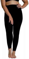 Ulla Popken 819652 Leggings de meia com efeito térmico Preto