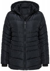 Ulla Popken 820889 Sobretudo acolchoado Preto