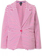 Ulla Popken 824355 Blazer em malha Coral