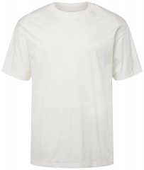 STHUGE 824720 T-shirt oversize Branco sujo