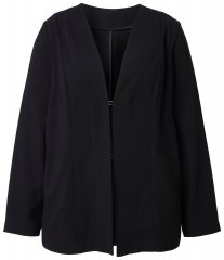 Ulla Popken 825828 Casaco Preto