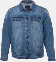 JP1880 826234 Casaco de ganga com bolsos no peito Azul ganga