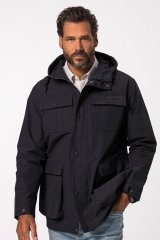 JP1880 828706 Casaco de chuva com fecho oculto Azul marinho