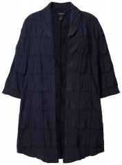 Ulla Popken 829575 Casaco Azul-marinho