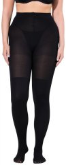 Ulla Popken 831196 Meias acima do joelho 80 den Preto