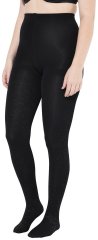 Ulla Popken 833809 Collants com padrão animal Preto