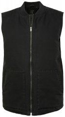 JP1880 834734 Colete canvas Preto