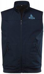 Men+ 414 Colete softshell com gola alta Azul-marinho
