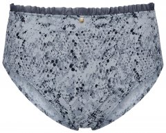 Ulla Popken 835633 Cuecas com padrão animal Antracite