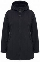 Ulla Popken 836064 Casaco técnico Preto