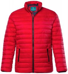 Boston Park 638 Casaco acolchoado bellyfit com gola alta Vermelho