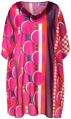 Ulla Popken 836864 Vestido Rosa