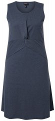 Ulla Popken 837874 Vestido de jersey sem mangas Azul-marinho