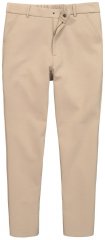Men+ 207 Bilbao Flexlastic Calças chino em jersey Areia