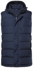 Men+ 433 Colete acolchoado com capuz Azul-marinho
