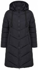Ulla Popken 842877 Casaco técnico Preto
