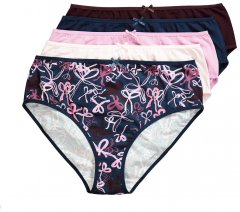 Ulla Popken 844495 Cuecas pack de 5 Ameixa