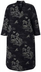 Ulla Popken 844739 Vestido com manga 3/4 Preto