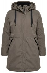 Ulla Popken 845111 Parka Verde escuro