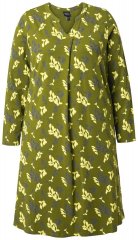 Ulla Popken 845190 Vestido de jersey floral Turquesa