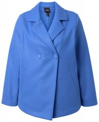 Ulla Popken 846021 Sobretudo polar Azul