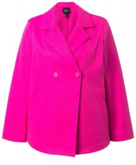 Ulla Popken 846021 Sobretudo polar Rosa